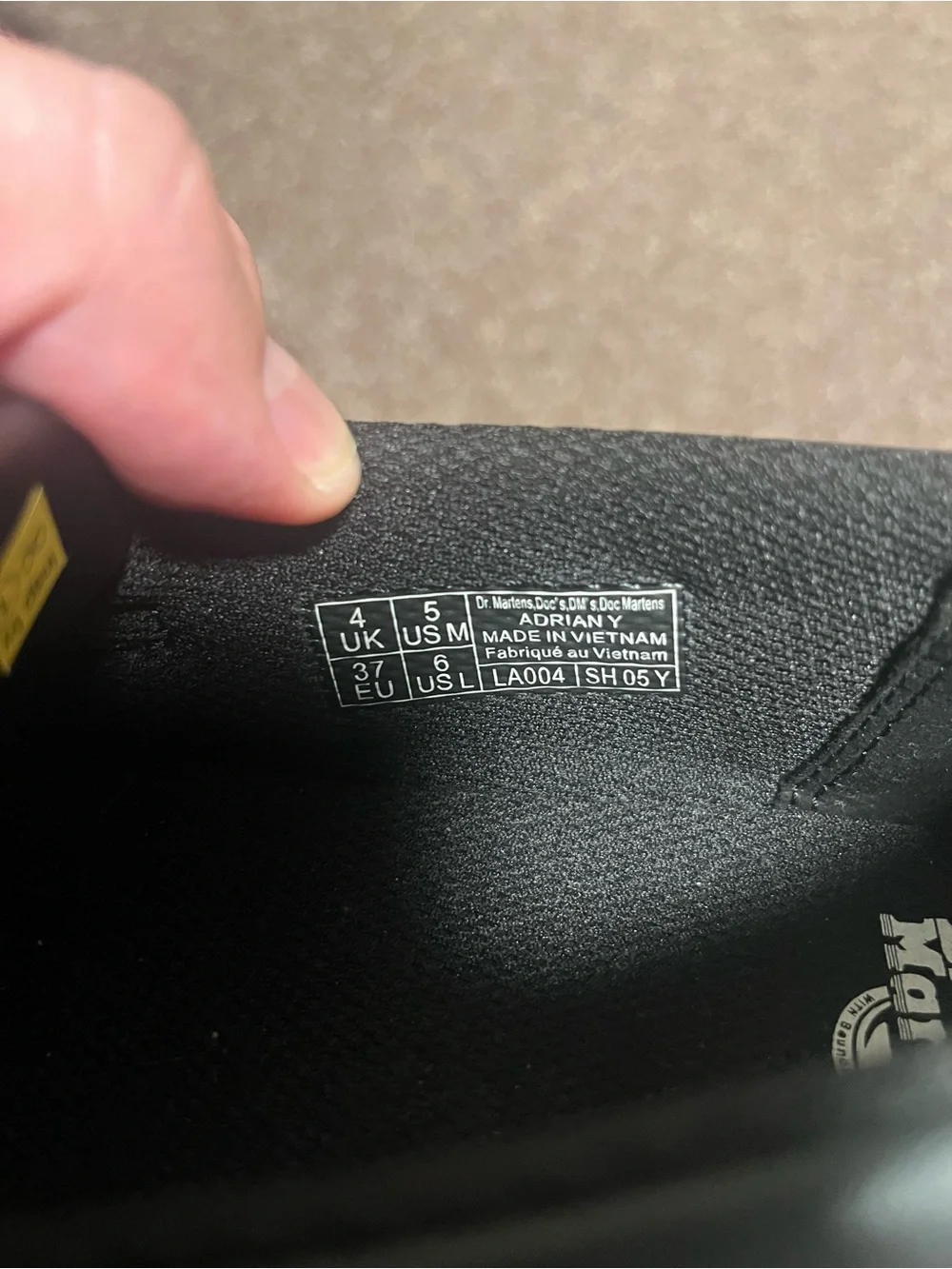 Dr. Martens kids black